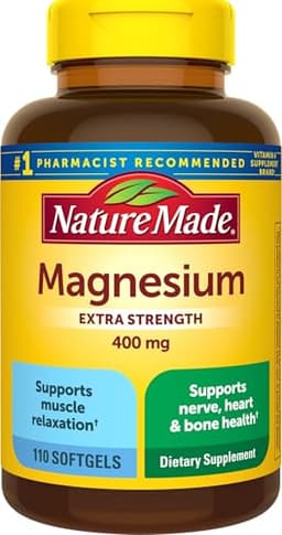 Nature Made Magnesium Oxide Extra Strength 400 mg product photo