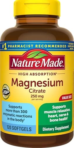 Nature Made Magnesium Citrate 250 mg product photo
