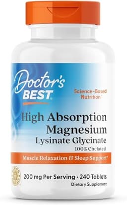 Doctor's Best High Absorption Magnesium Glycinate Lysinate product photo