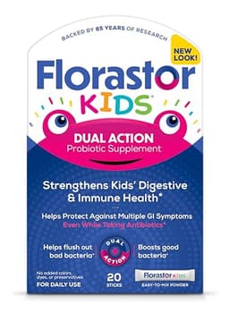 Florastor Kids Dual Action (Saccharomyces boulardii CNCM I-745) product photo